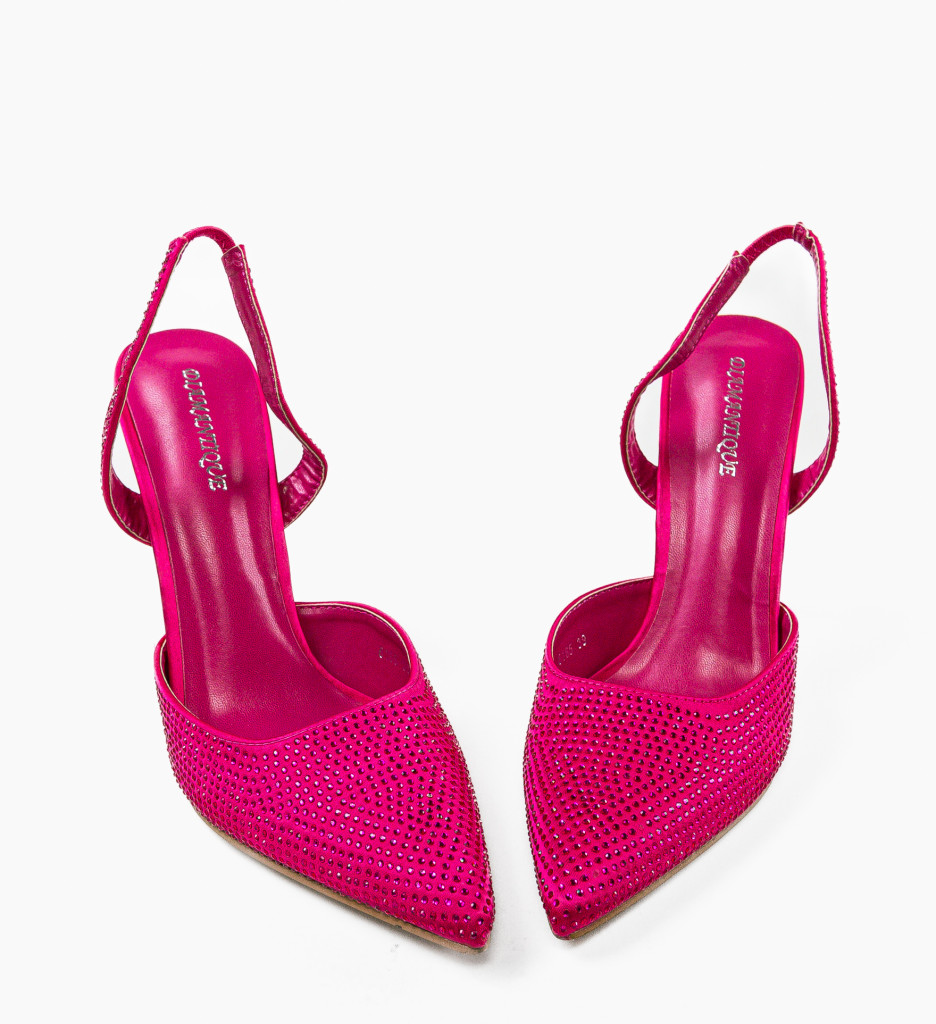 Pantofi dama Josian Fuchsia - 5 | YEO