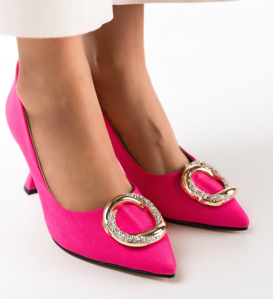 Pantofi dama Kasko Fuchsia - 3 | YEO