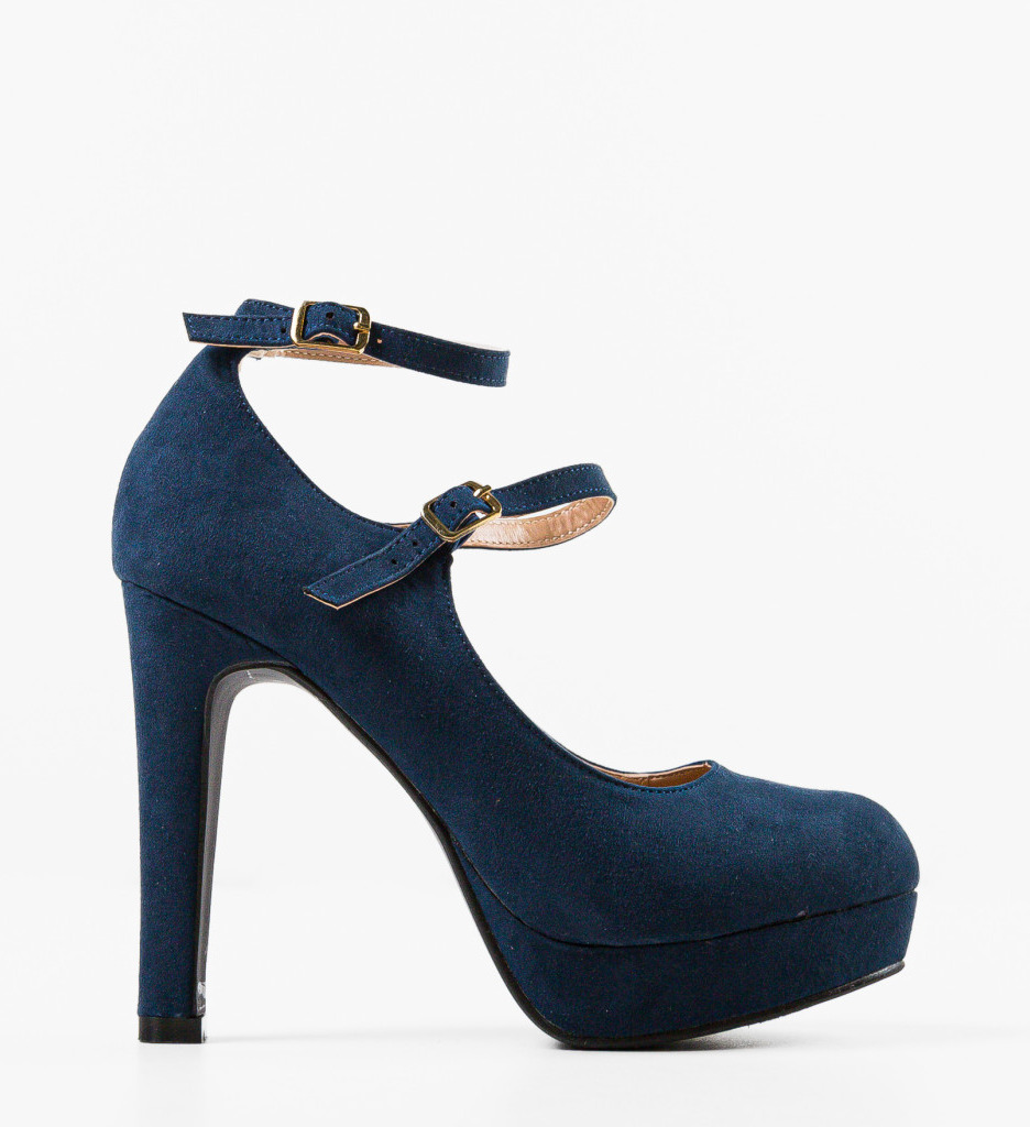 Pantofi dama Keelan Bleumarin - 4 | YEO