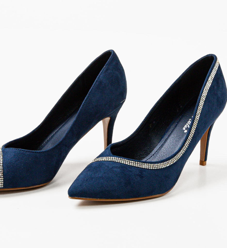 Pantofi dama Kyle Bleumarin - 4 | YEO