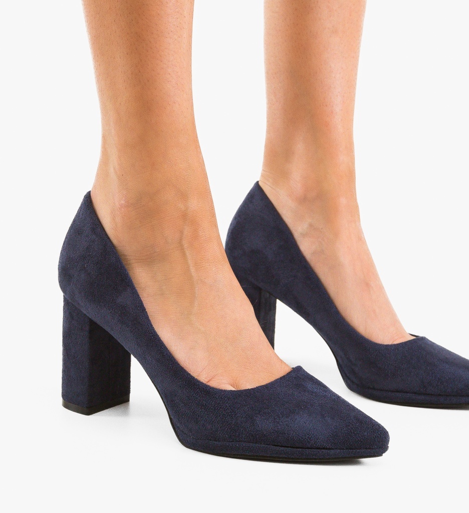Pantofi dama Lebray Bleumarin - 2 | YEO