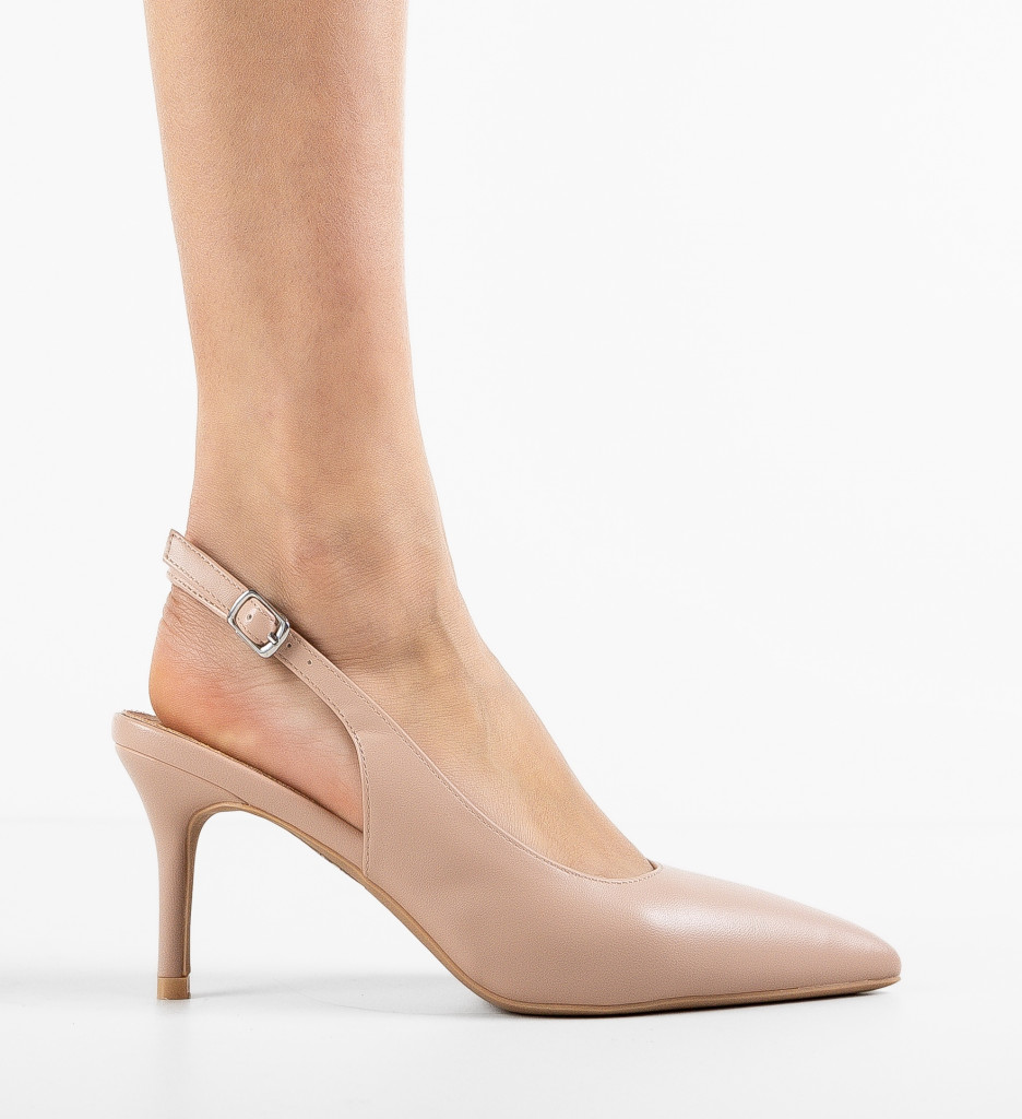 Pantofi dama Leroy Nude - 4 | YEO