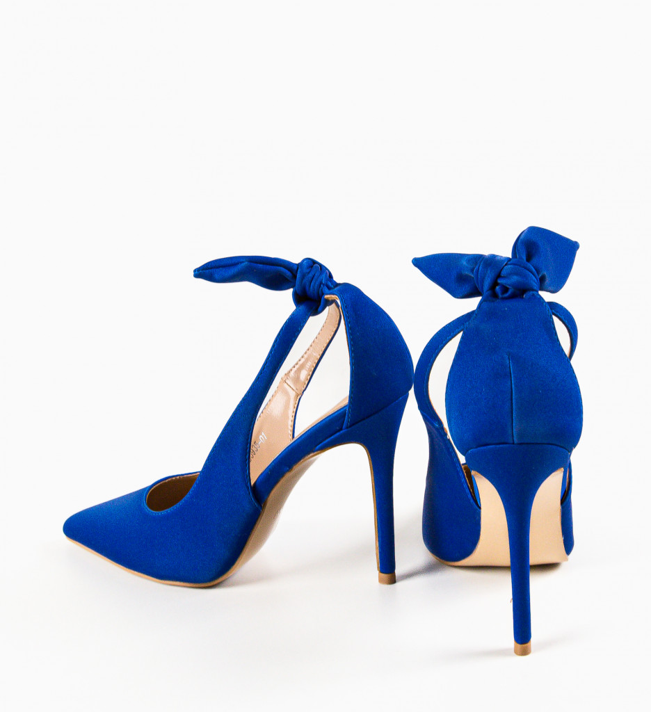 Poze Pantofi dama Miriam Albastri depurtat.ro 