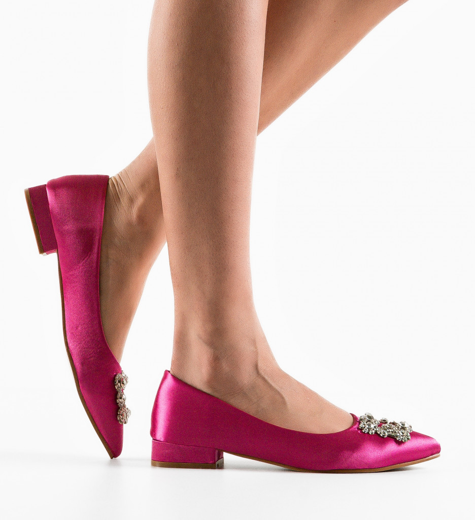 Pantofi dama Moor Fuchsia - 2 | YEO