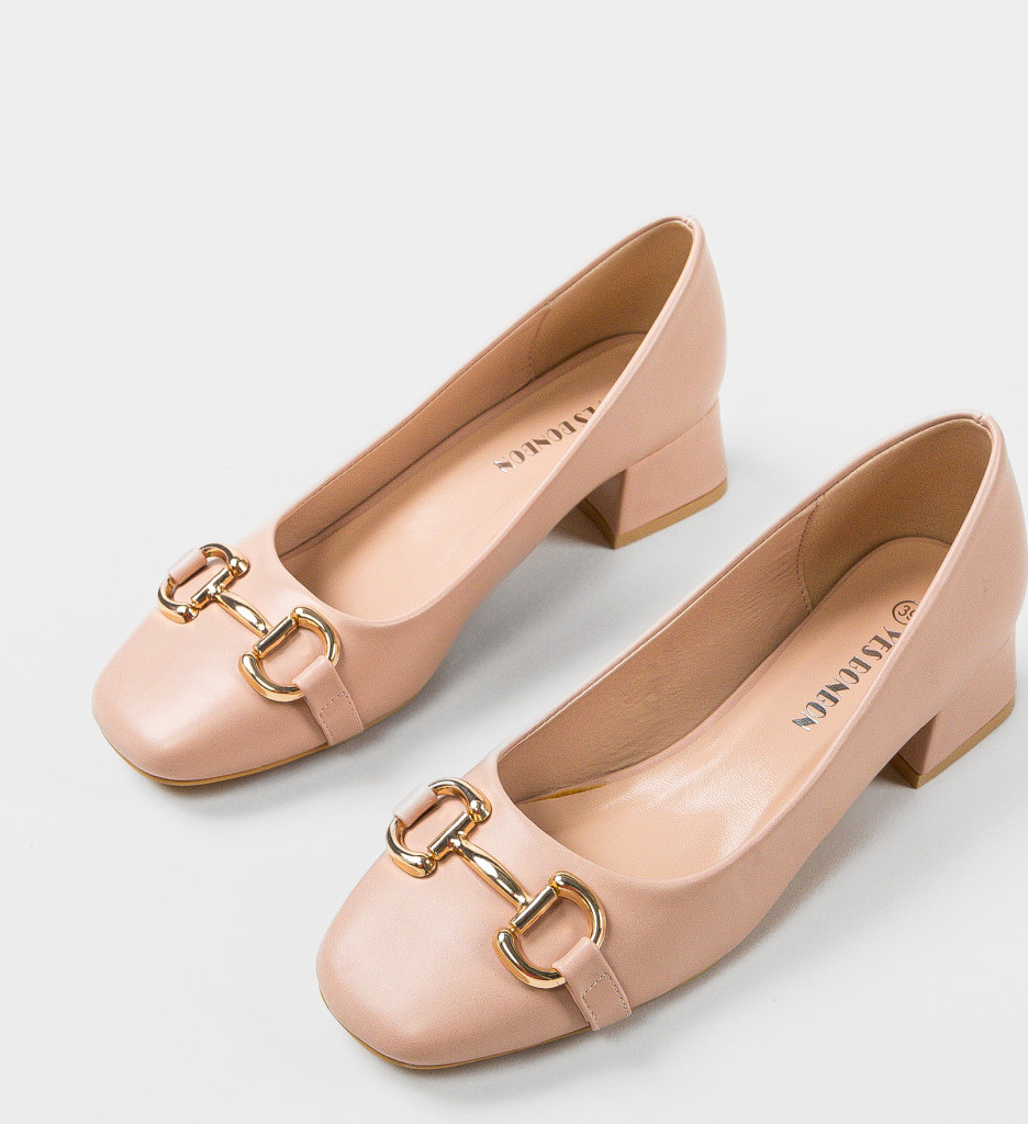 Pantofi dama Okafor Nude - 4 | YEO