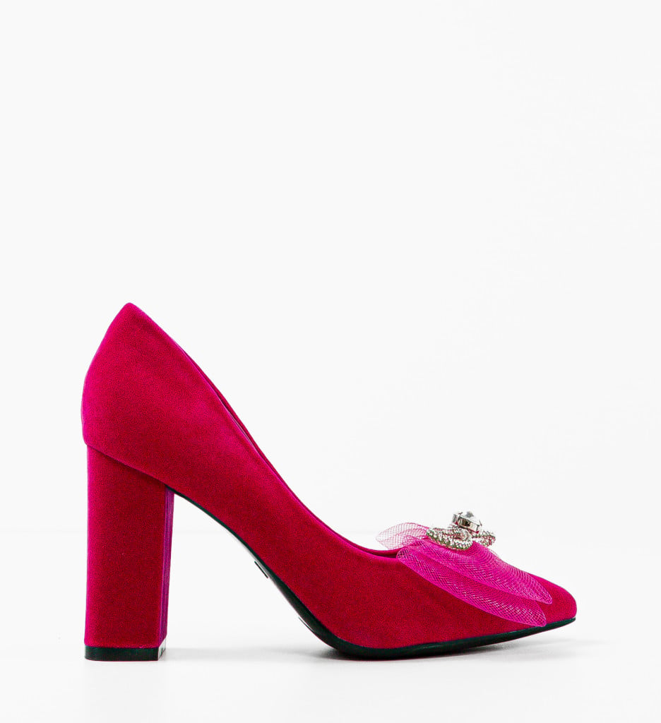 Pantofi dama Okeke Fuchsia - 4 | YEO