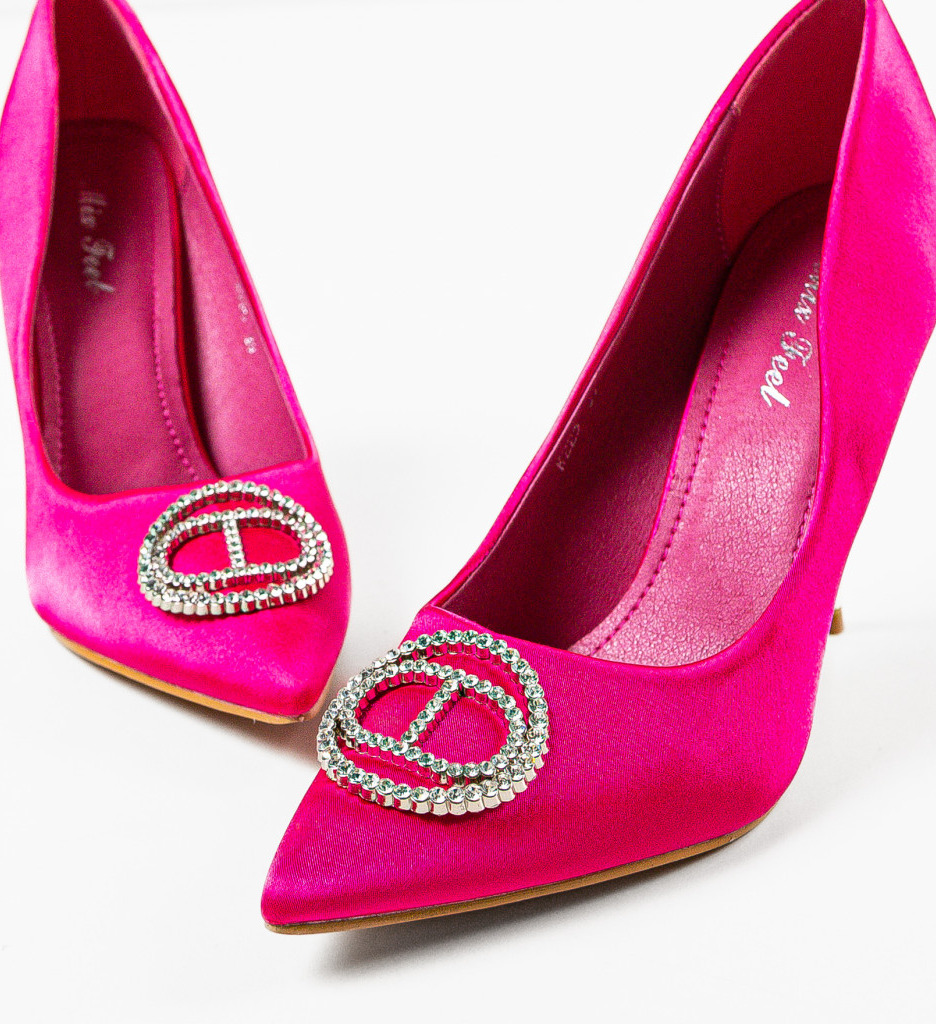 Pantofi dama Plipa Fuchsia - 4 | YEO