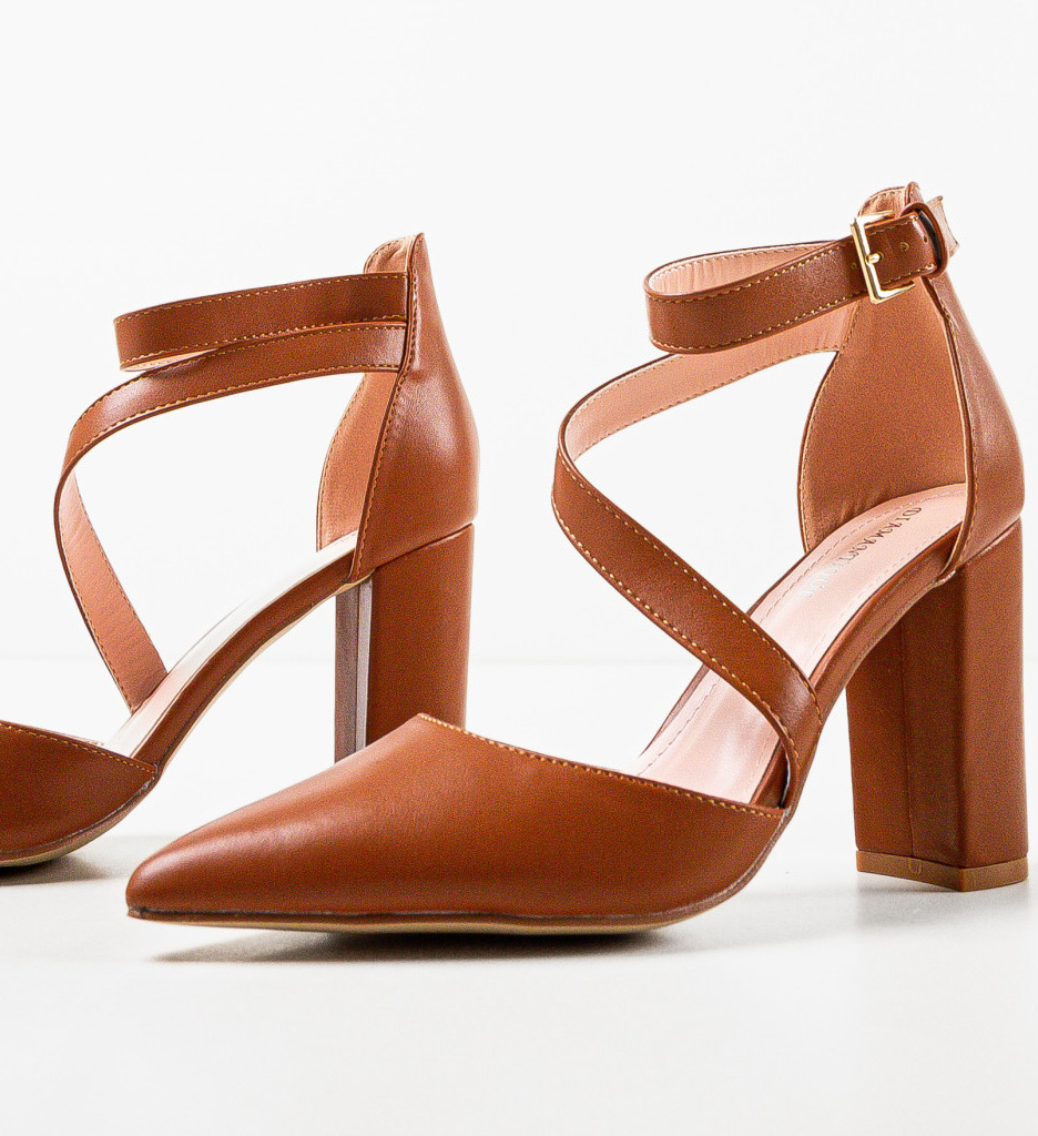 Poze Pantofi dama Sachin Camel depurtat.ro 