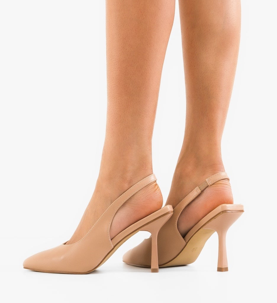 Pantofi dama Testle Nude - 2 | YEO