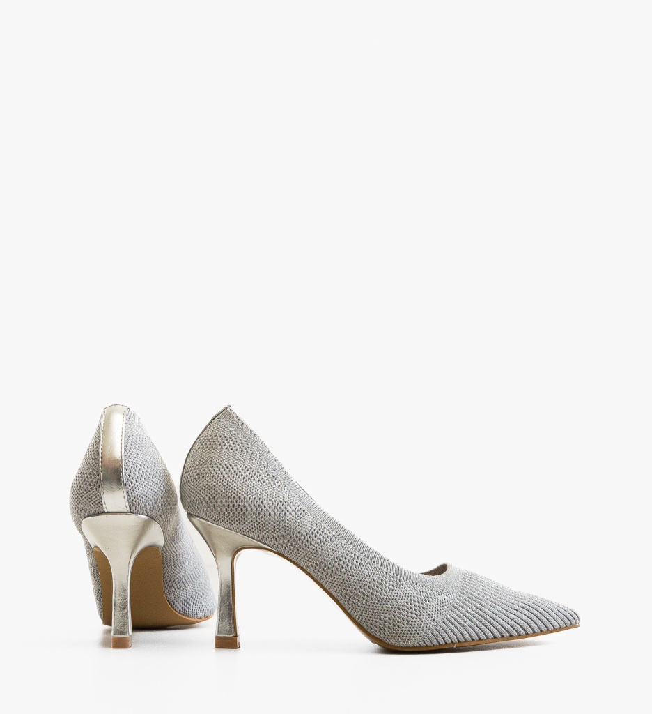 Pantofi dama Verzar Argintii - 4 | YEO