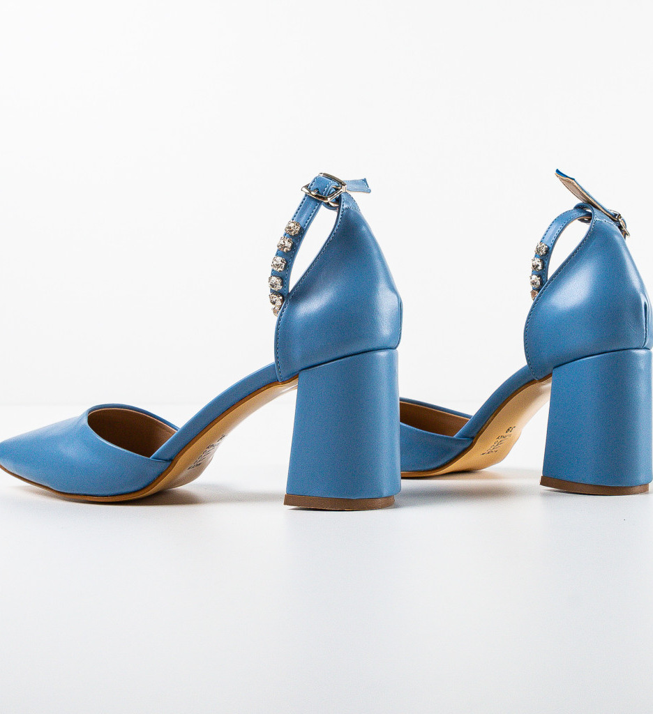 Poze Pantofi dama Vingrete Bleumarin depurtat.ro 