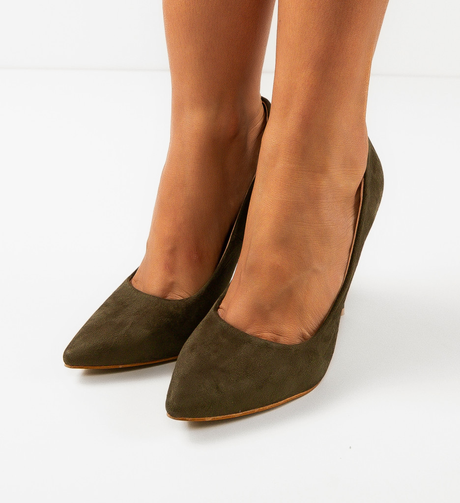 Pantofi Spiro Khaki - 6 | YEO