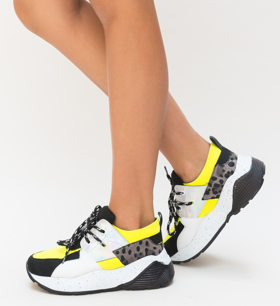 Pantofi Sport Bran Galbeni - 1 | YEO