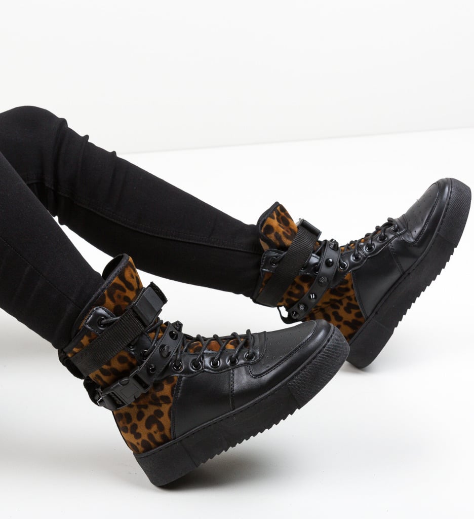 Pantofi Sport Rediko Leopard - 1 | YEO