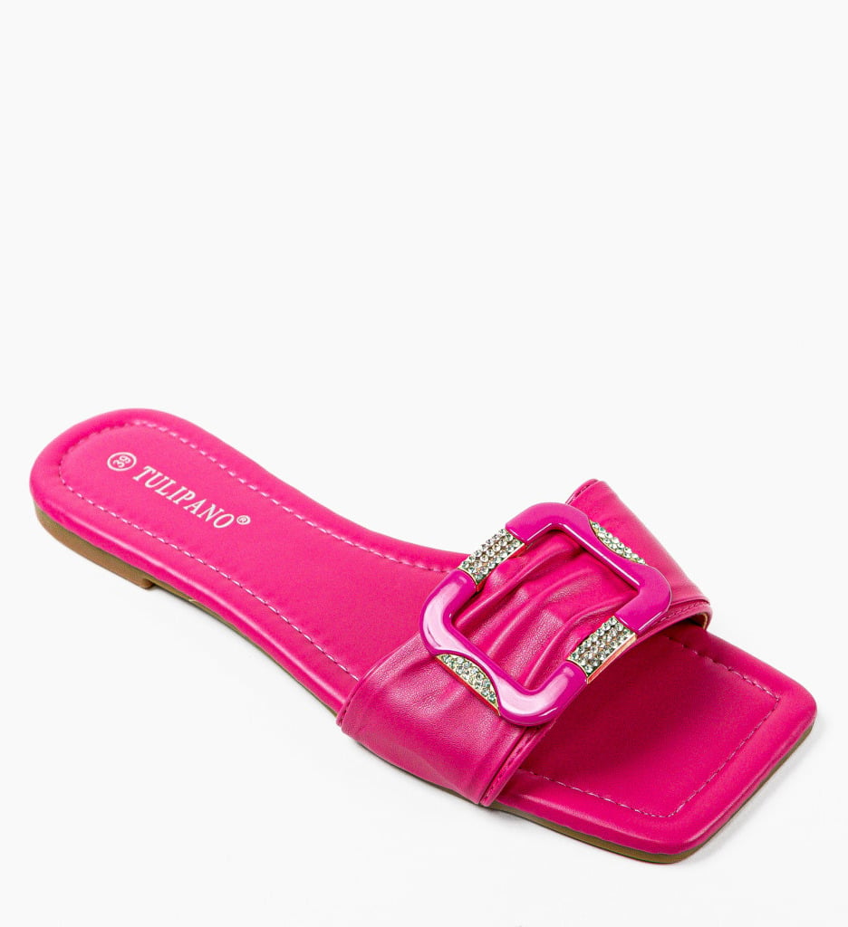 Papuci dama Mikkel Fuchsia - 2 | YEO