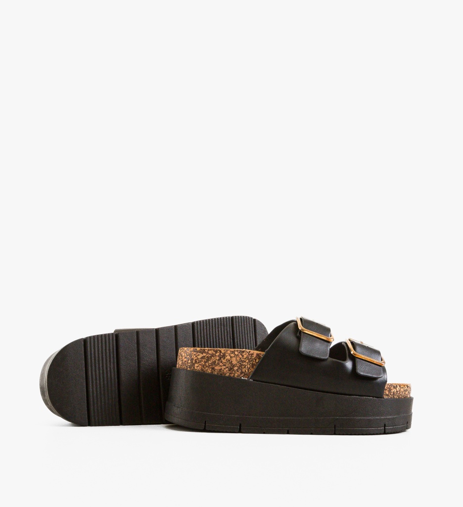 Papuci dama Olive Negri - 4 | YEO
