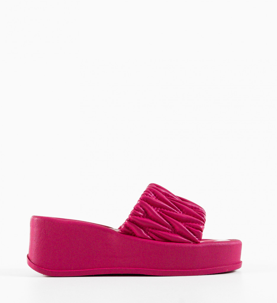 Papuci dama Torne Fuchsia - 3 | YEO