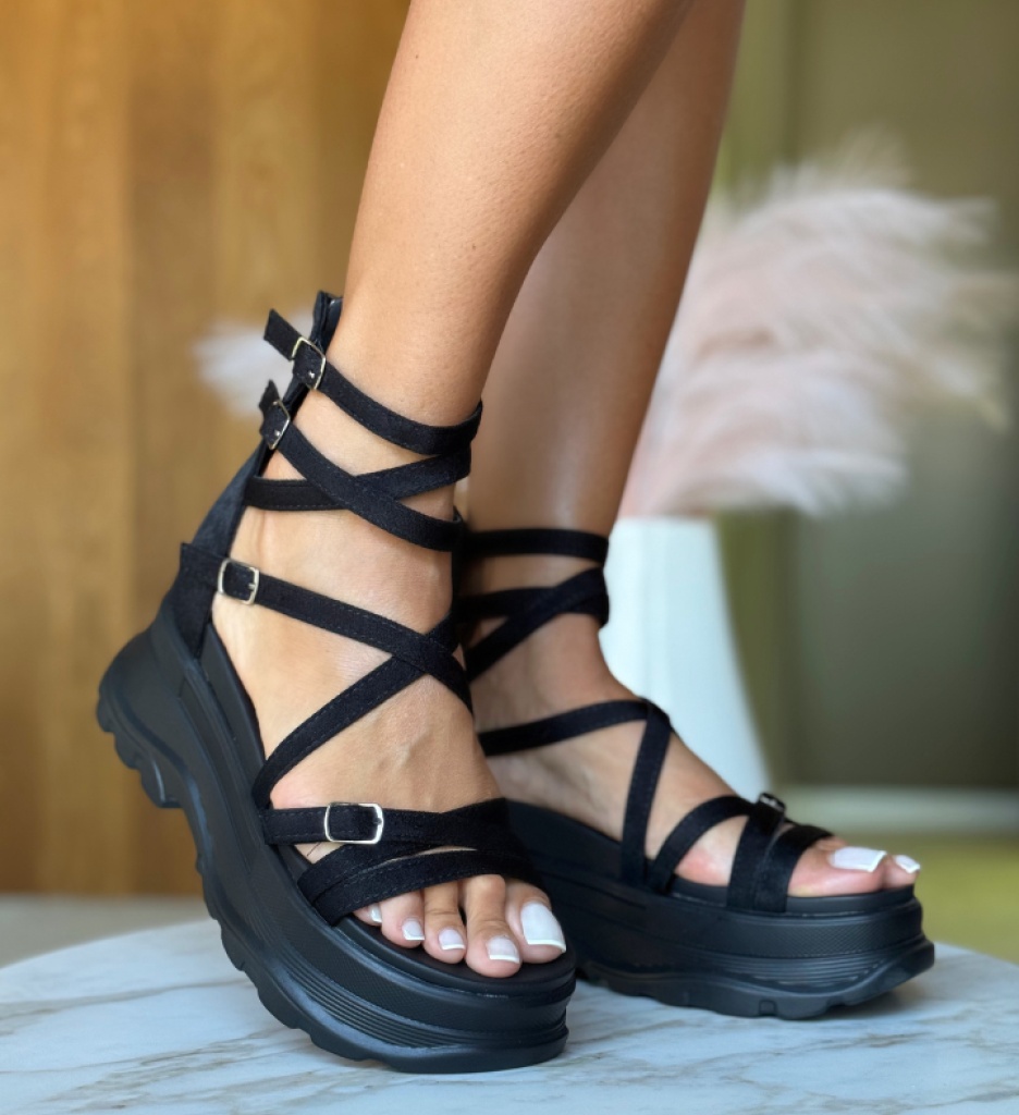 Platforme dama Cabrese Negre