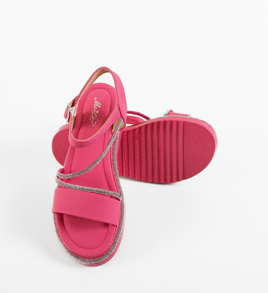 Platforme dama Jala Fuchsia - 4 | YEO