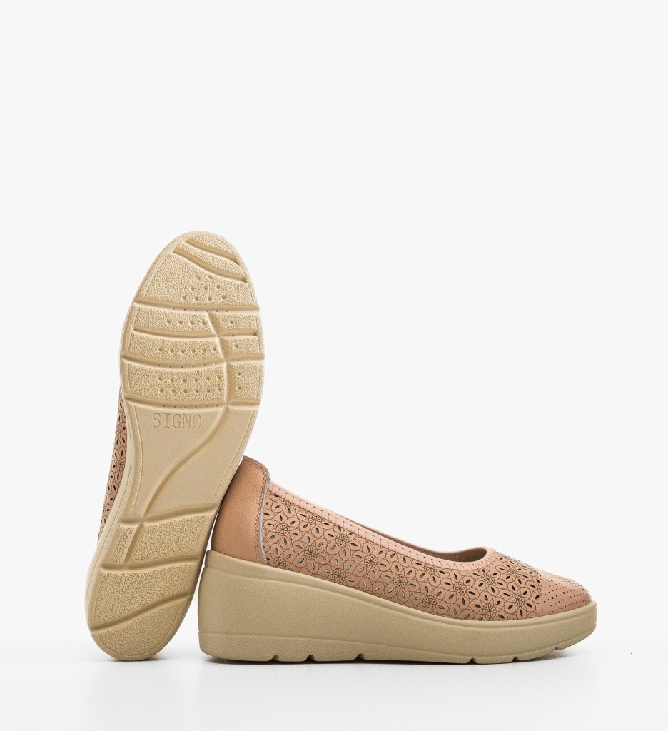 Platforme dama Kamiz Roz - 3 | YEO