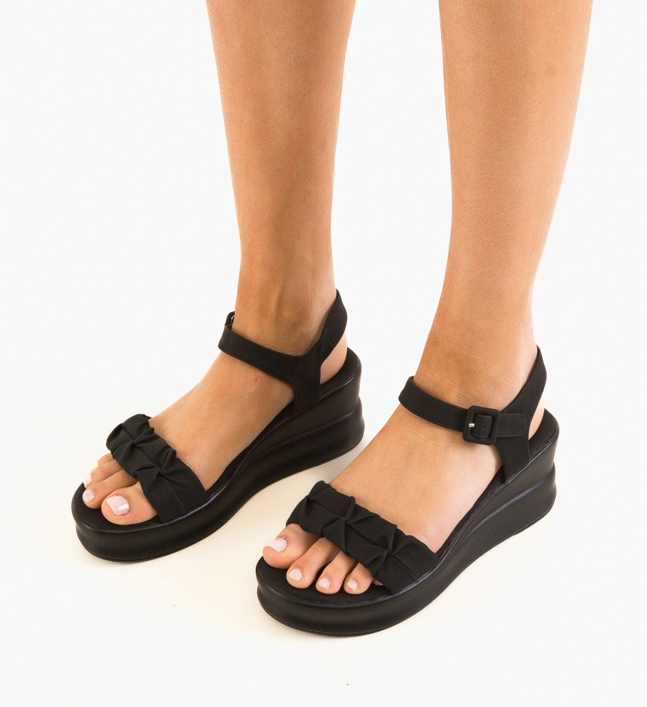 Platforme dama Nuska Negre - 1 | YEO