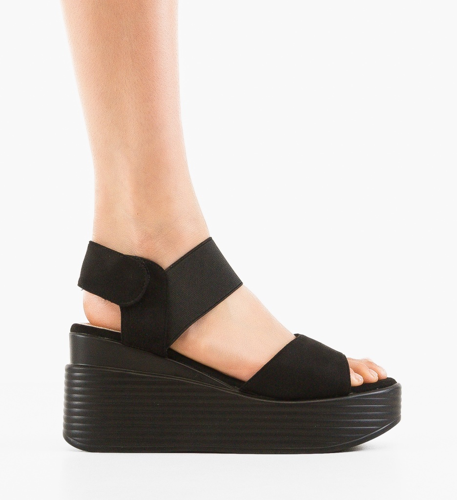 Platforme dama Priga Negre - 5 | YEO