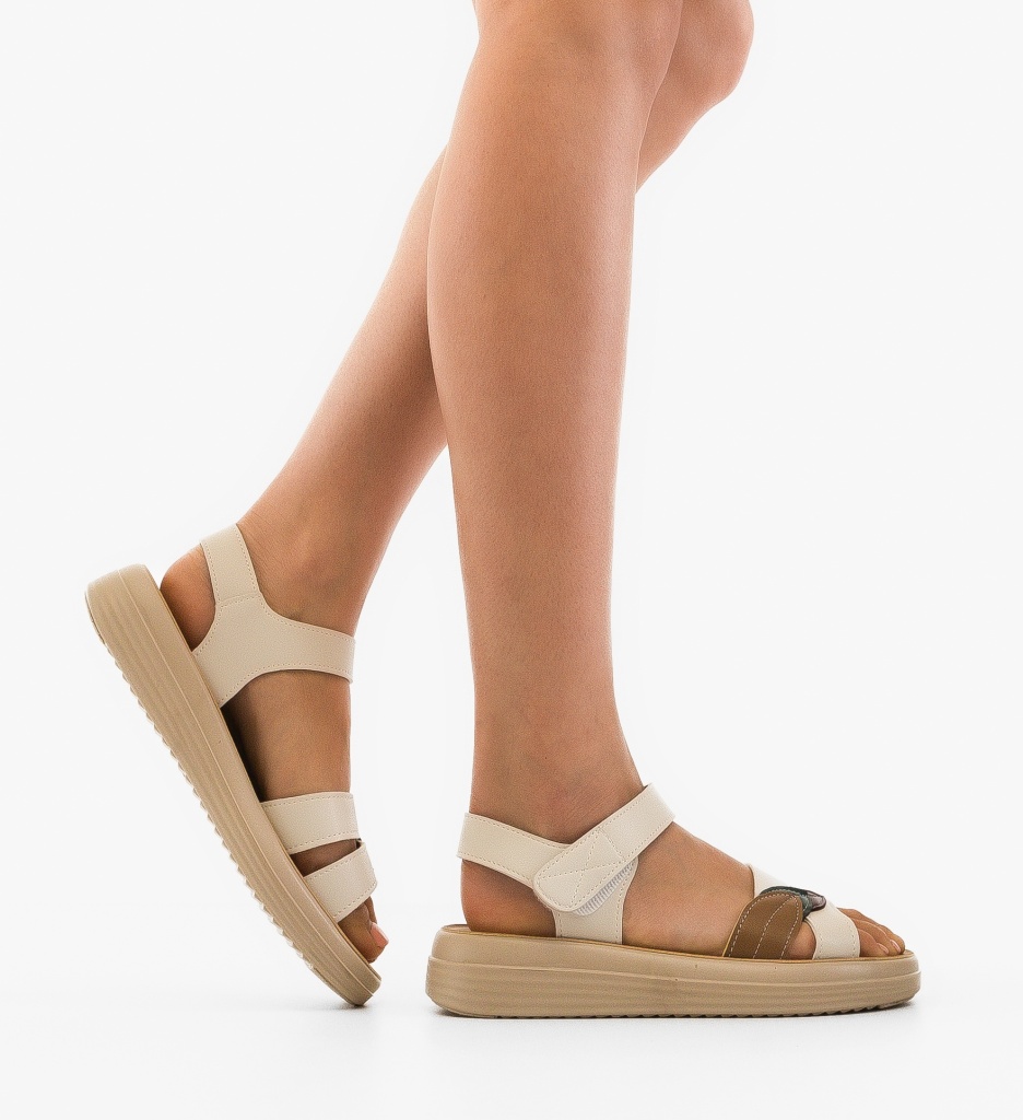 Sandale dama Arvel Bej