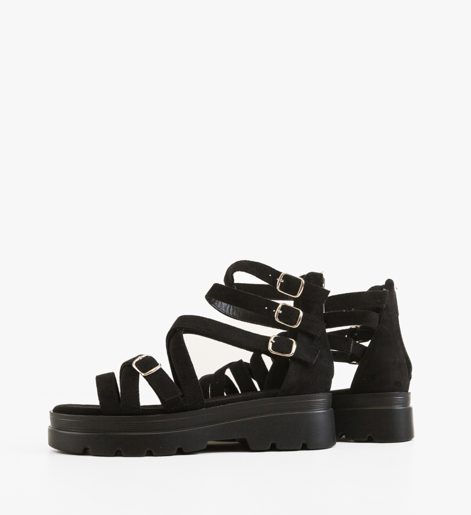 Sandale dama Dobre Negre - 3 | YEO