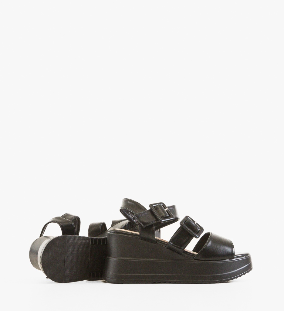 Sandale dama Evans Negre - 2 | YEO