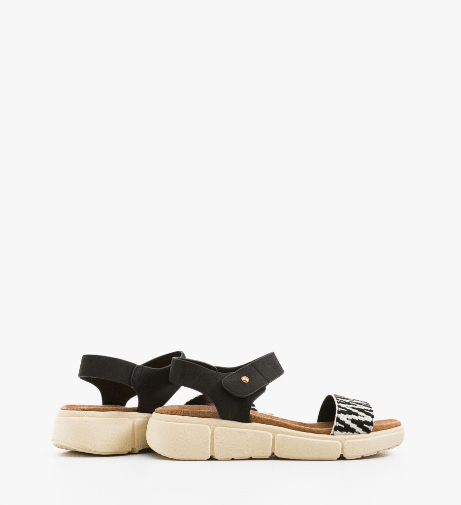 Sandale dama Feciulia Negre - 2 | YEO