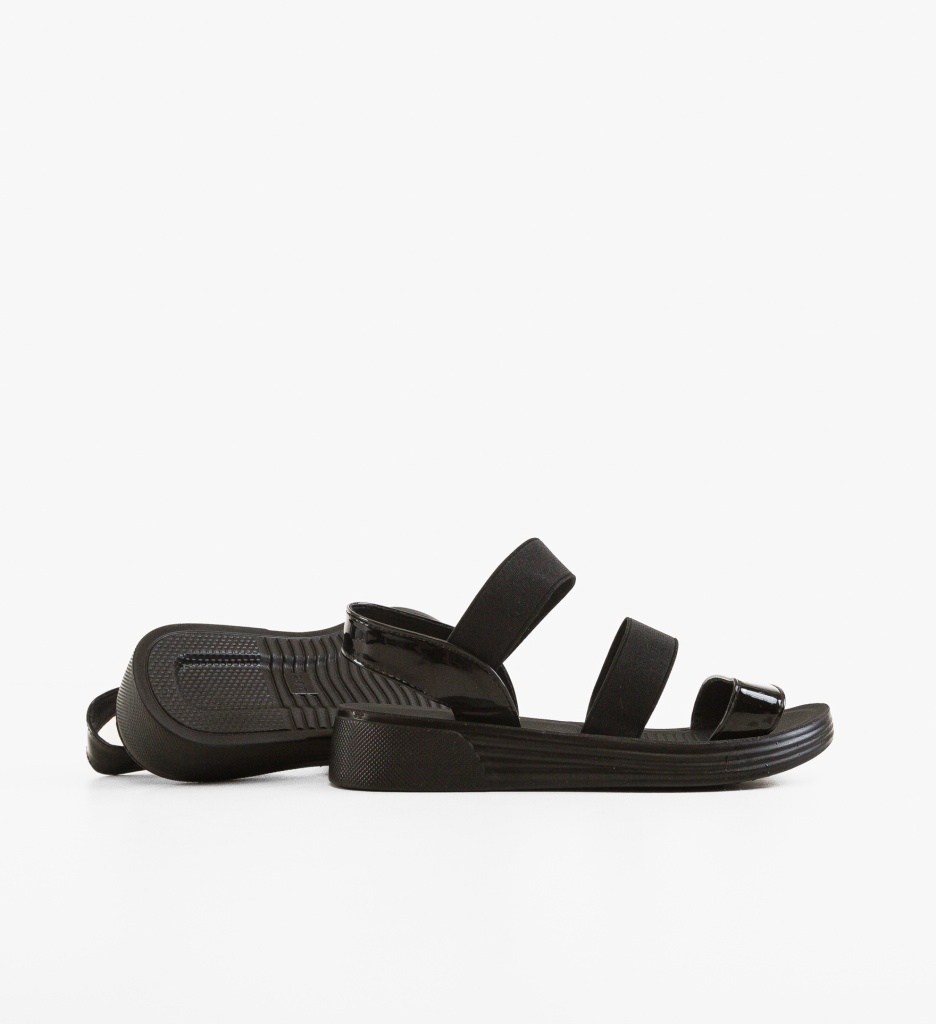 Sandale dama Gherdala Negre - 1 | YEO