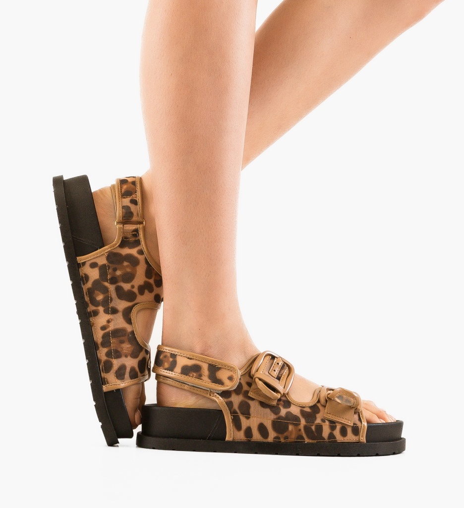 Sandale dama Jago Animal Print