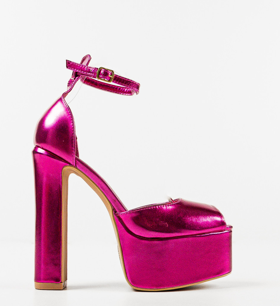 Sandale dama Juan Fuchsia - 4 | YEO