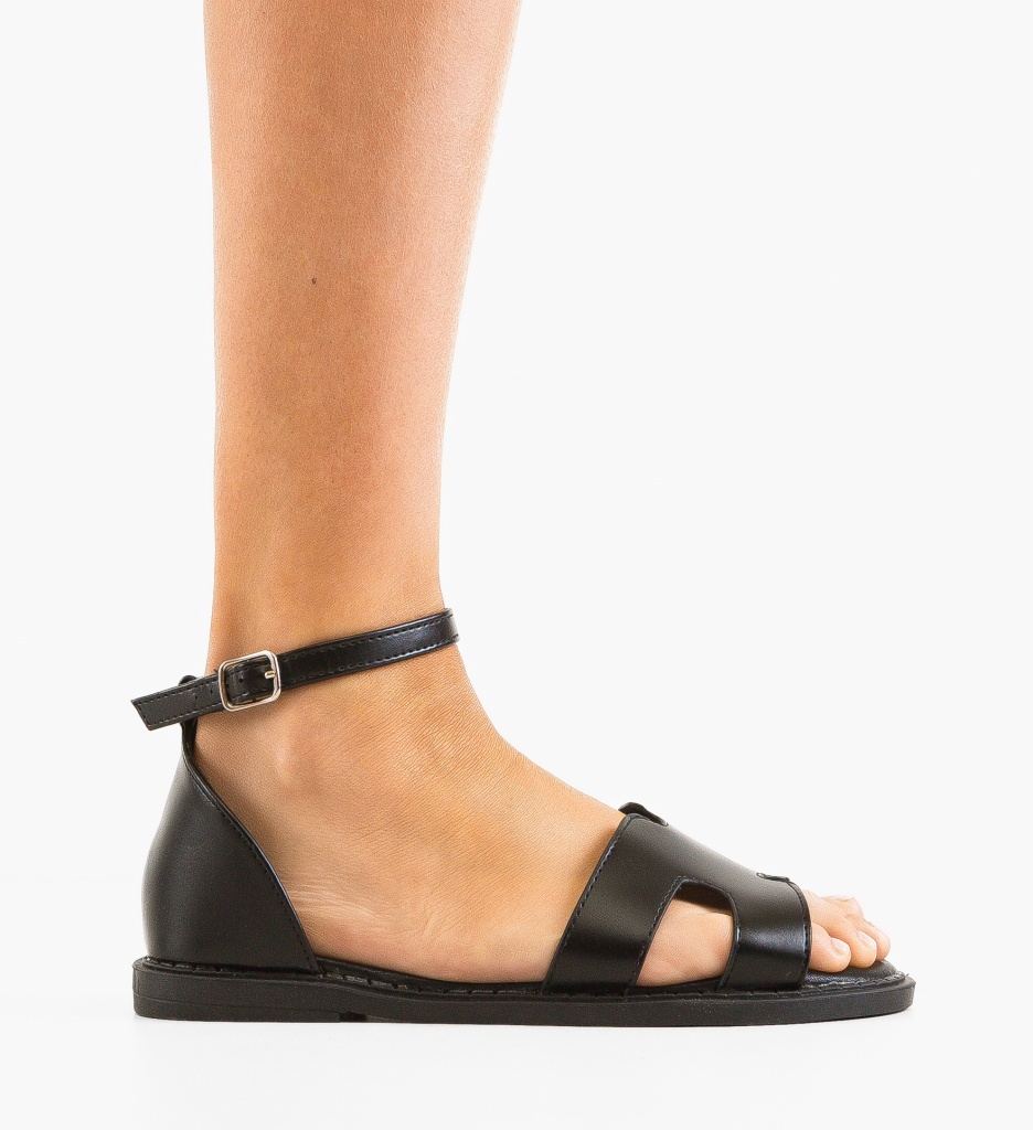 Sandale dama Junos Negre - 5 | YEO