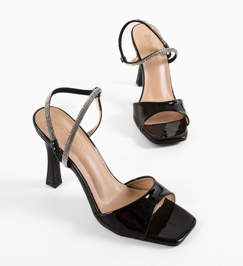 Sandale dama Okafor Negre - 5 | YEO