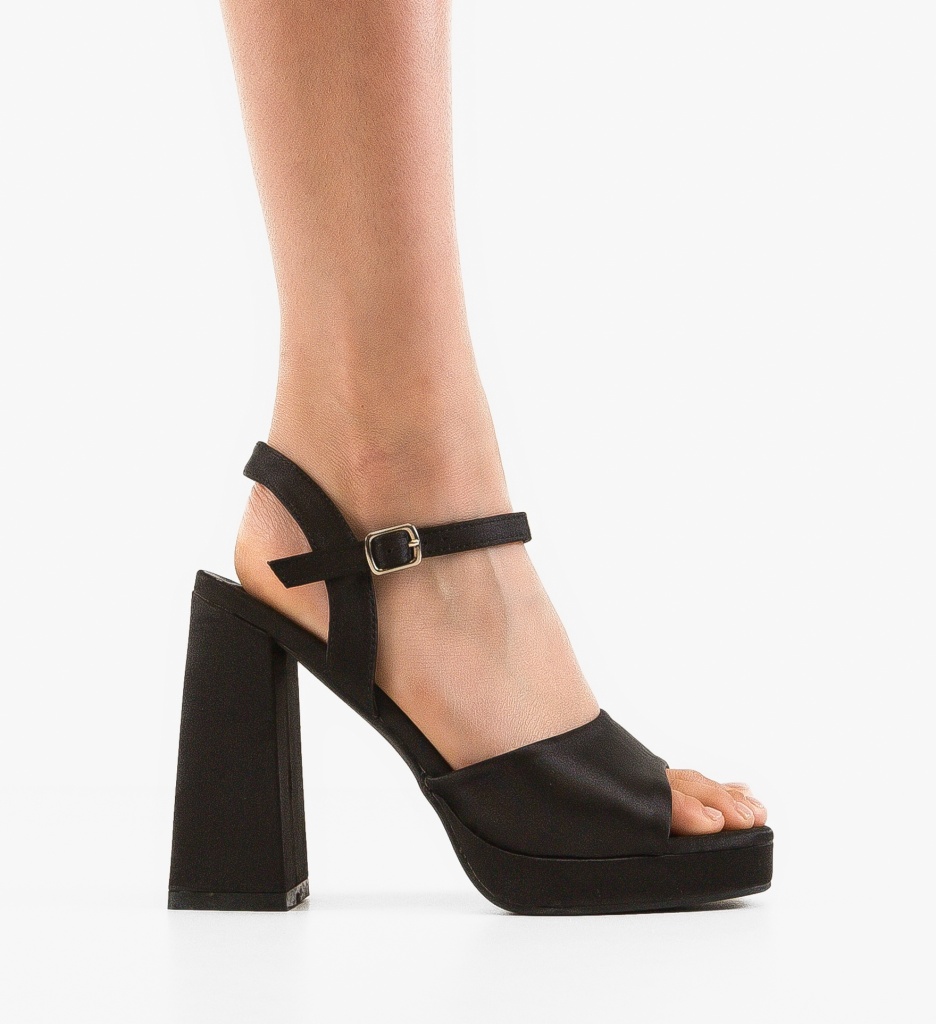 Sandale dama Palmer Negre - 5 | YEO