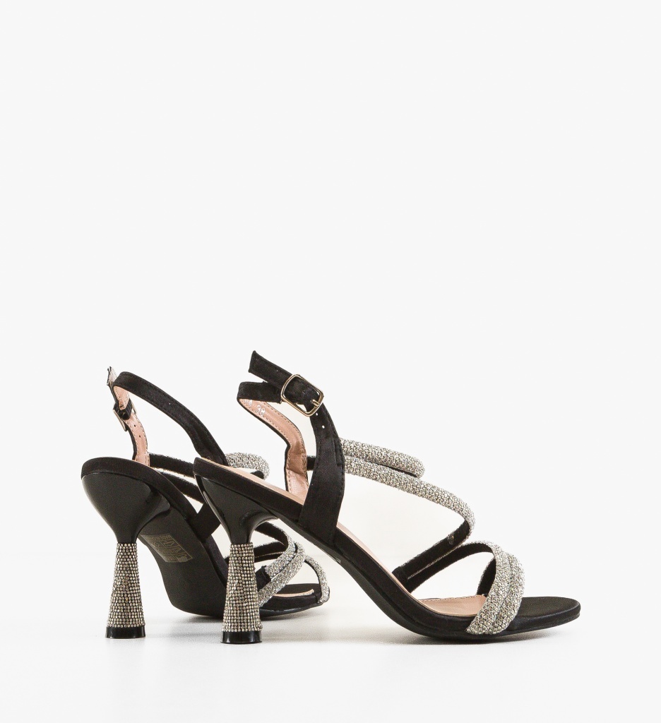 Sandale dama Raky Negre - 2 | YEO