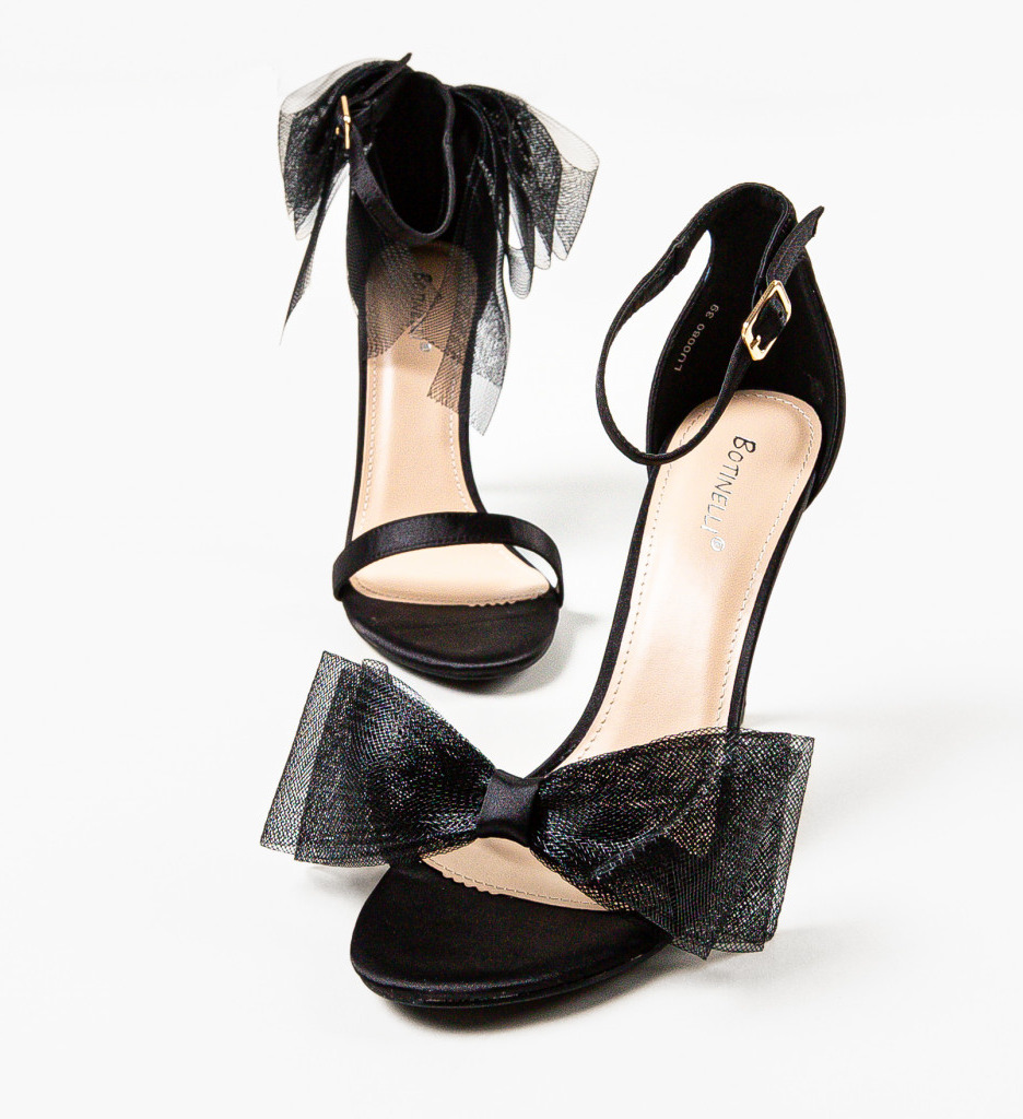 Sandale dama Roxom Negre - 5 | YEO