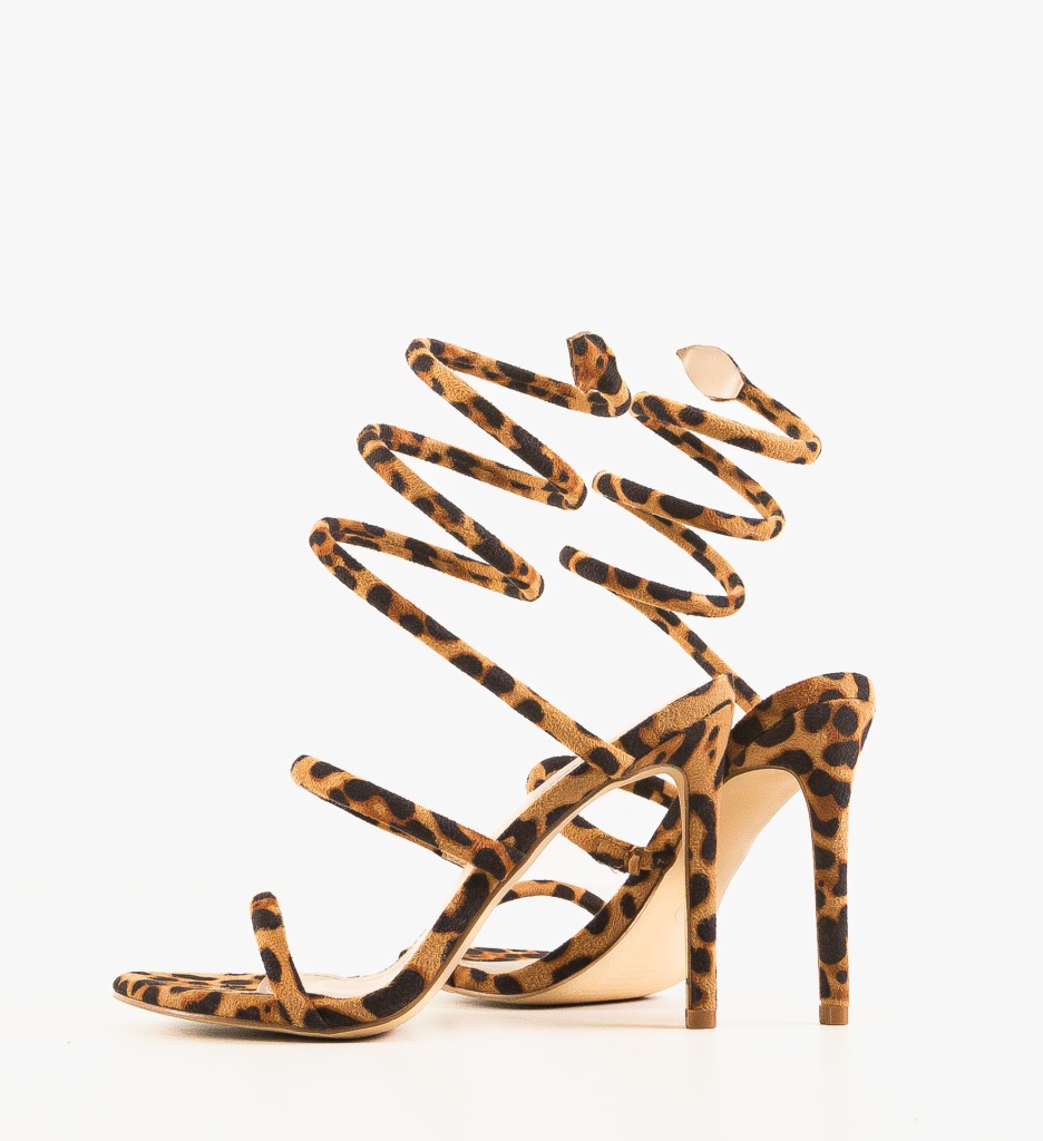 Sandale dama Seamu Animal Print - 4 | YEO