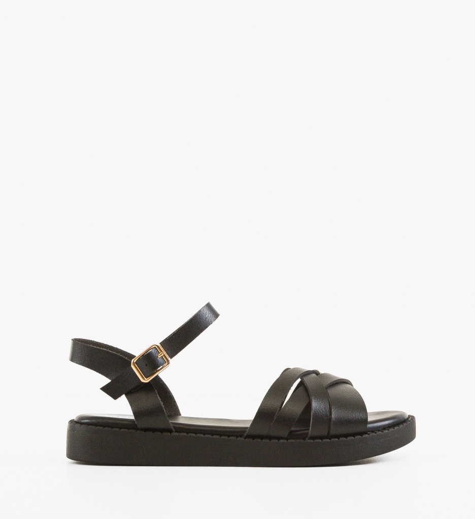 Sandale dama Sobor Negre - 2 | YEO
