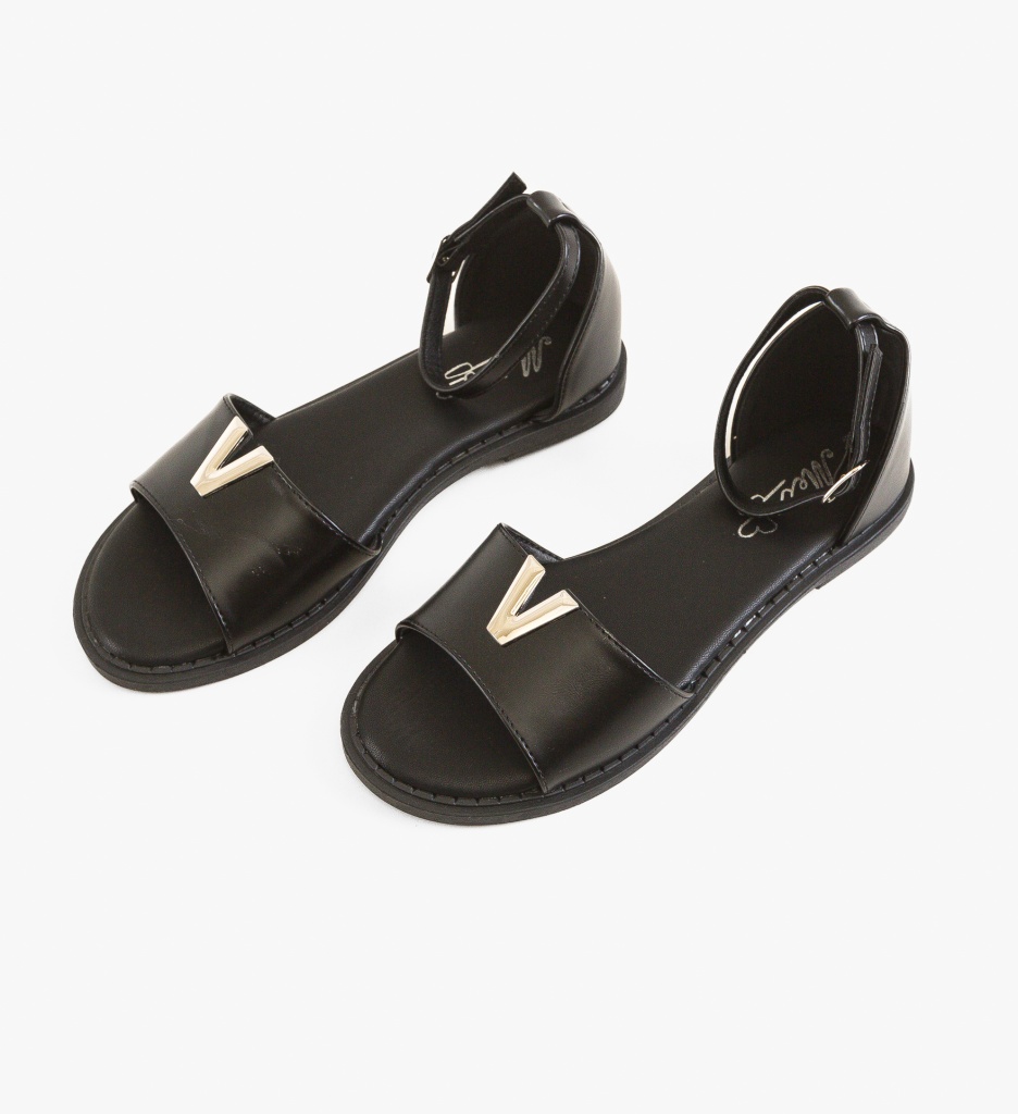 Sandale dama Vyhamo Negre - 3 | YEO