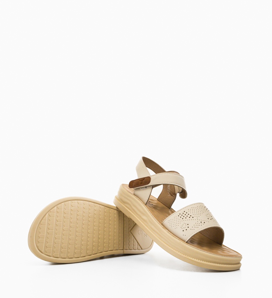 Sandale dama Willy Bej - 4 | YEO