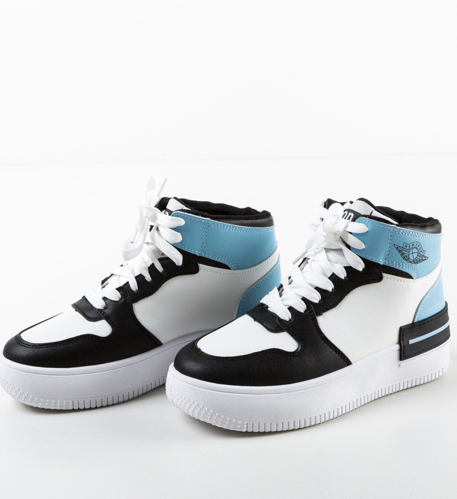 Sneakers dama Alissa Albastri - 3 | YEO