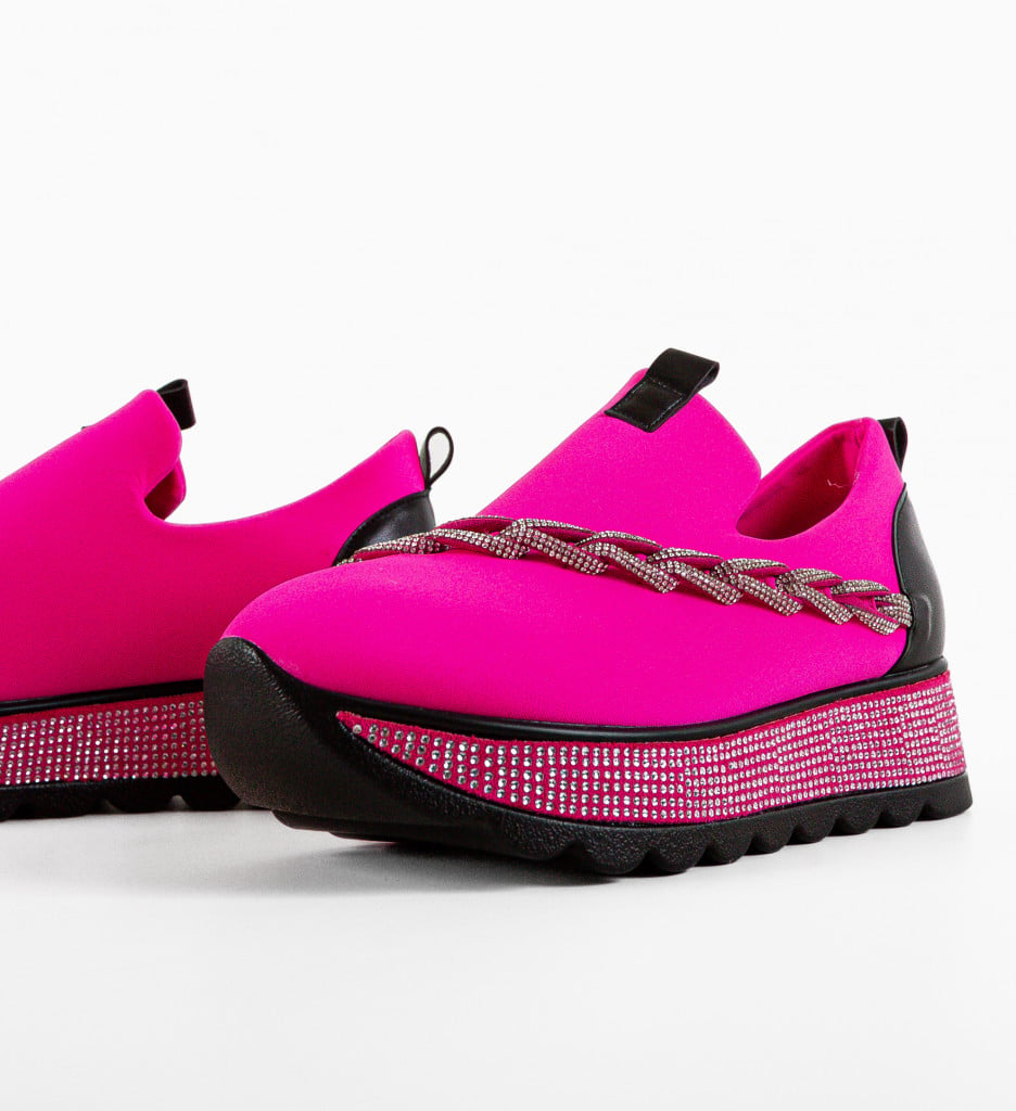 Sneakers dama Andala Fuchsia - 5 | YEO