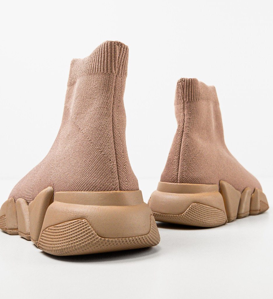 Poze Sneakers dama Bonbyt Bej depurtat.ro 