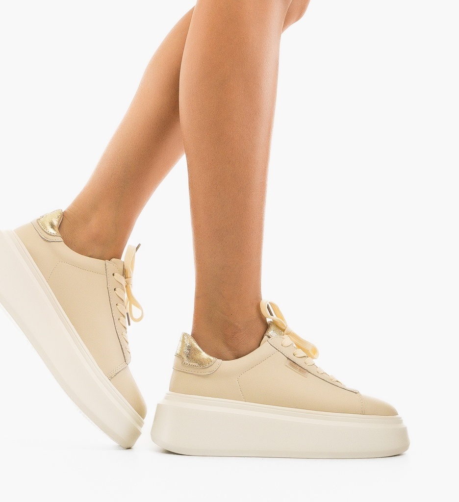 Sneakers dama Byva Bej
