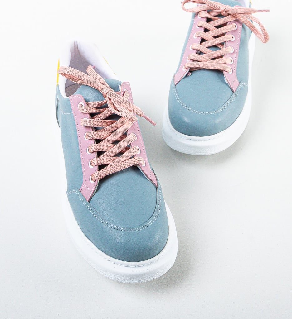 Sneakers dama Dafal Gri - 4 | YEO