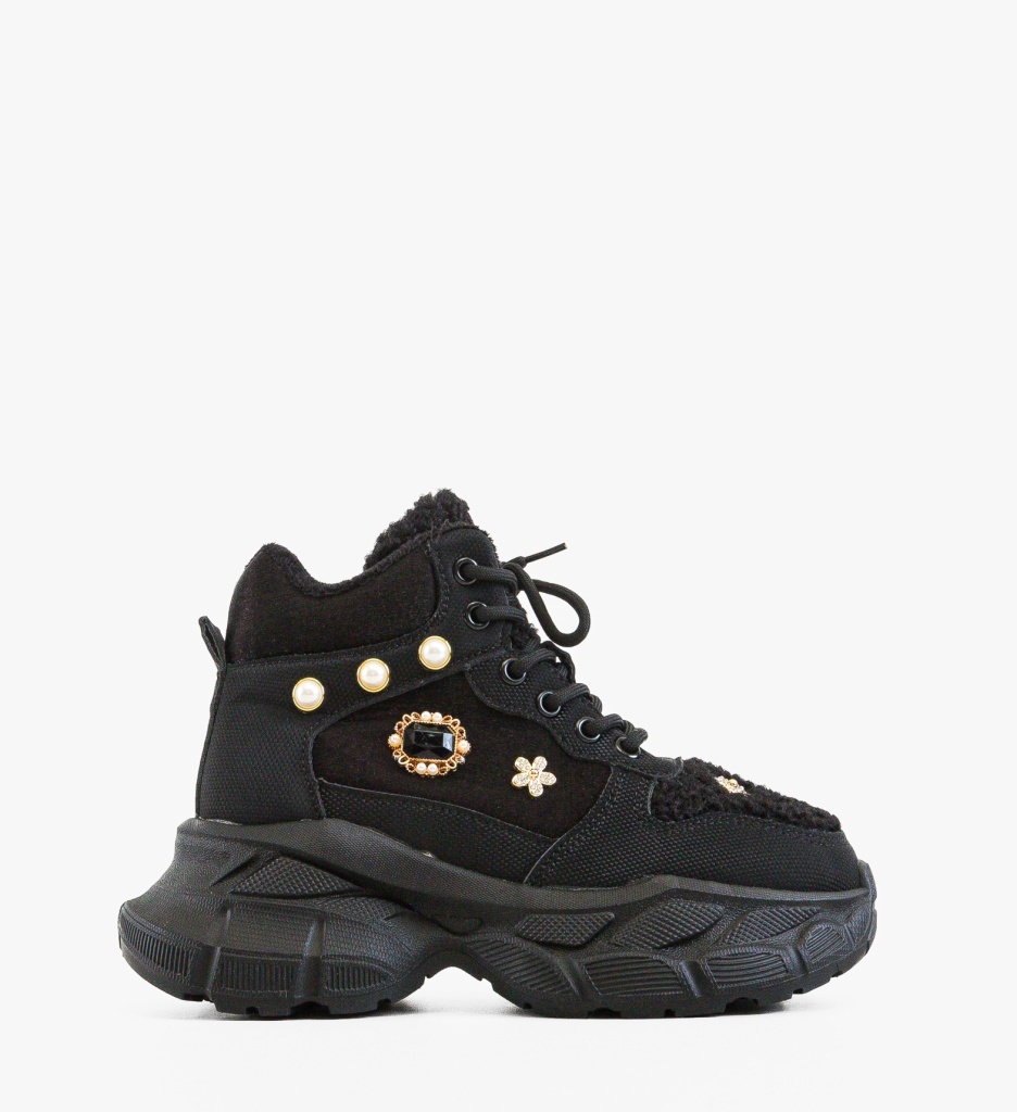 Sneakers dama Erbazy Negri - 5 | YEO