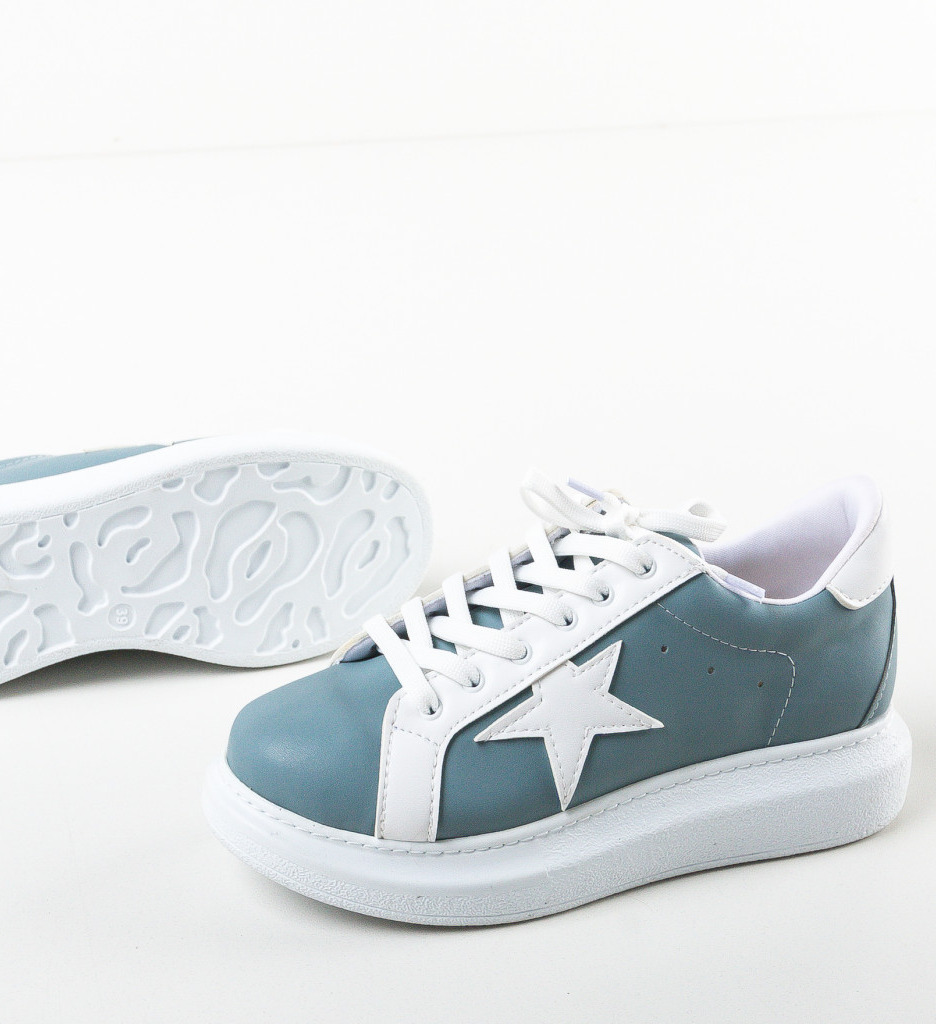 Sneakers dama Feet Albastri 2 - 5 | YEO