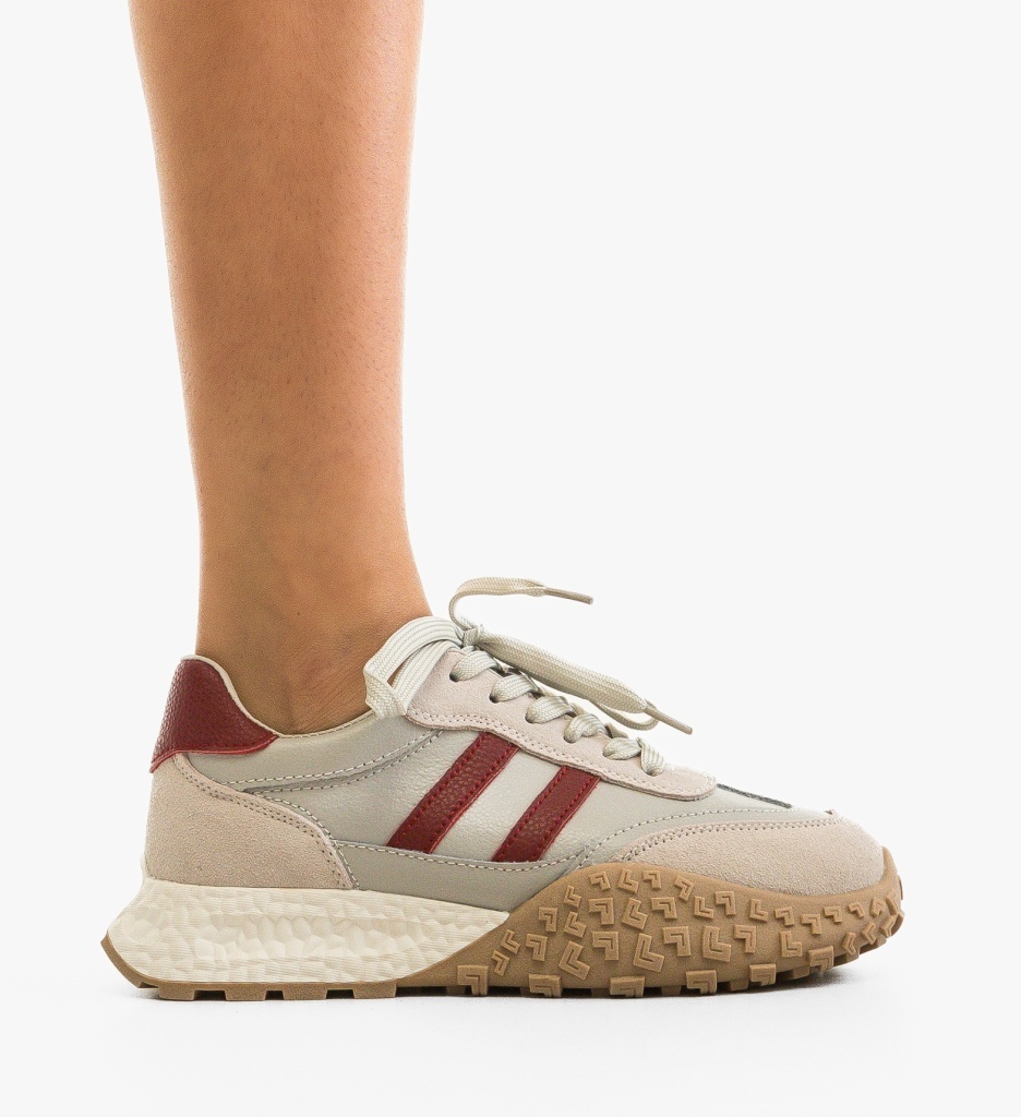 Sneakers dama Forale Gri - 5 | YEO